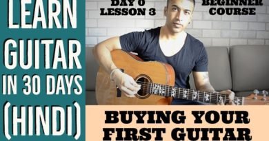 Beginner Guide To Buying Your First Guitar